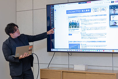 プレゼンの様子