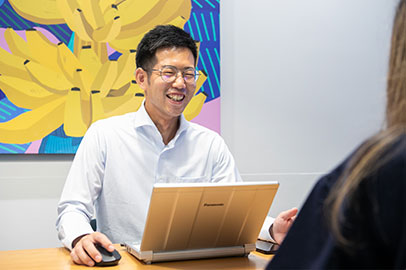 打ち合わせの様子