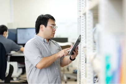 検証機器のチェック